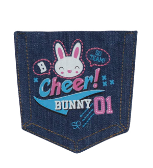 Cheer Bunny Pocket