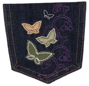 Butterflies Pocket