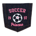 Soccer Princess Pocket