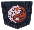 Yin Yang Hearts Pocket